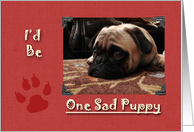 Sad Puppy Valentine