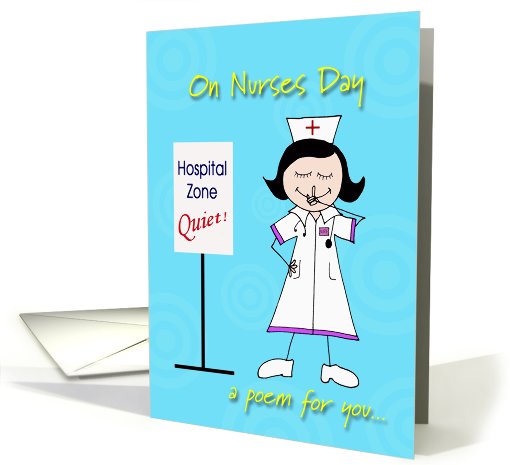 Nurses Day Funny Poem card (607508)