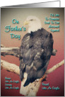 Bald Eagle Father’s Day card
