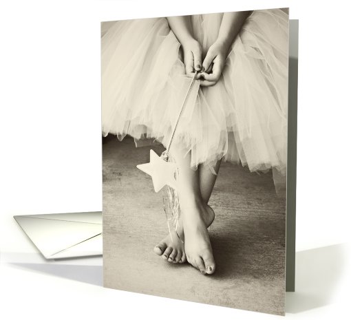 Ballerina Toes card (665347)