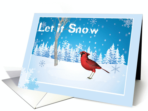 Let It Snow card (298109)
