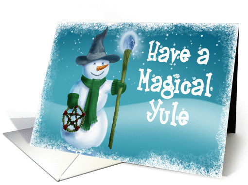 Magical Yule card (298189)