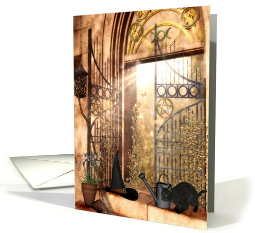 Wiccan Welcome card (475722)