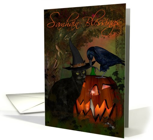 Samhain Blessings card (475763)
