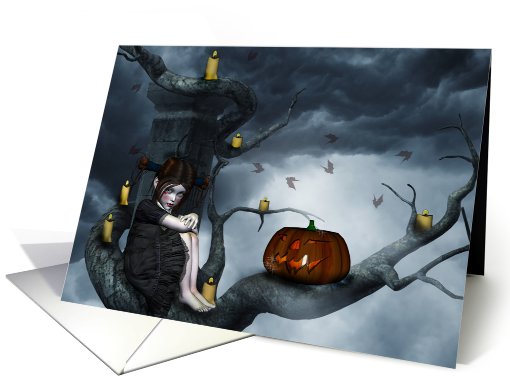 Samhain  Trick or Treat card (690211)