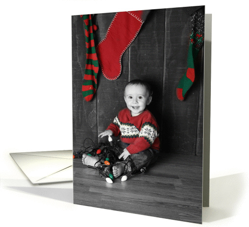 First Christmas card (297159)