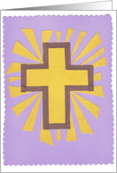 Easter Cross card