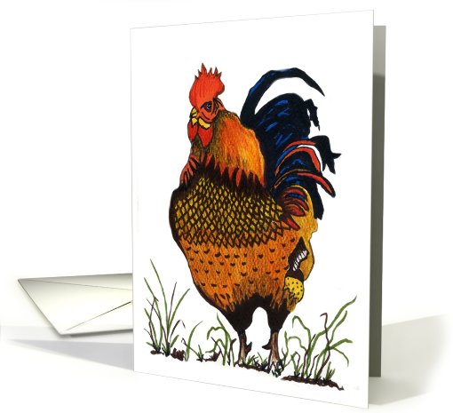 Rooster 1A card (316959)