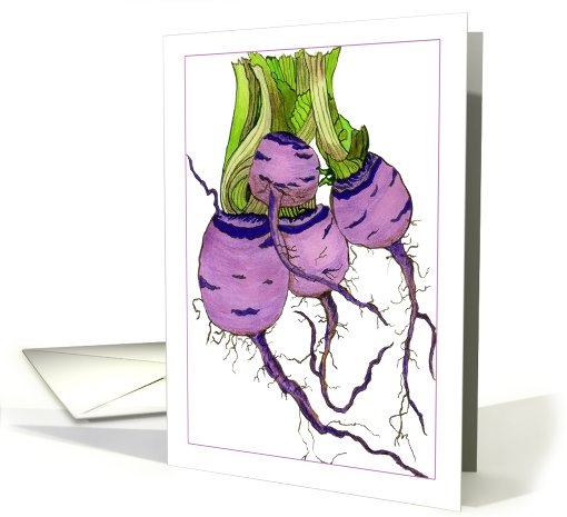 Turnips card (317105)
