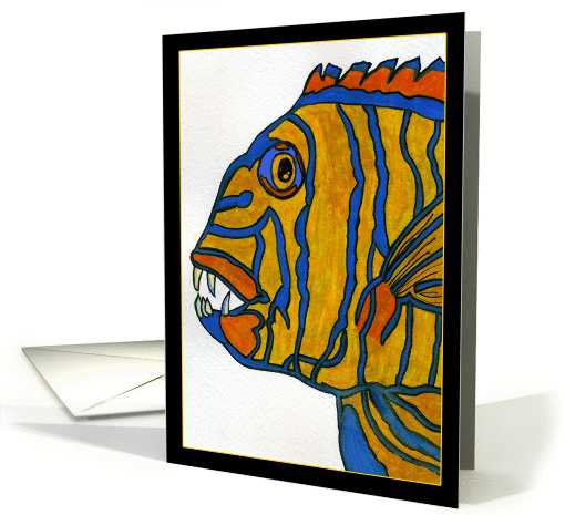 Fish 1D card (317161)