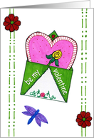 Valentine Envelope card