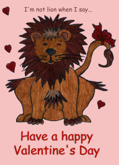 Valentine Lion