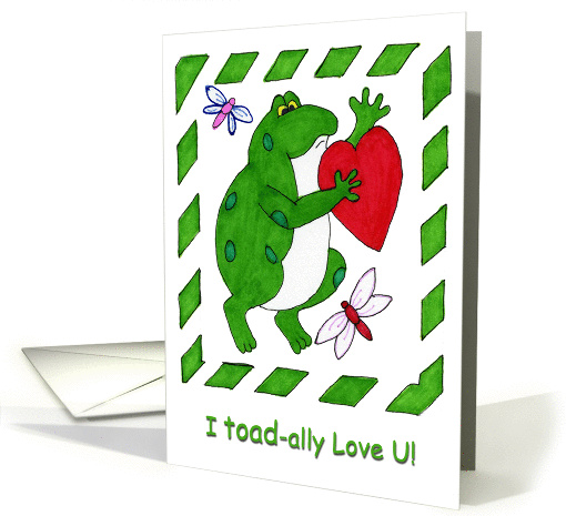 Valentine Frog card (353679)