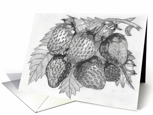 Strawberry card (367788)