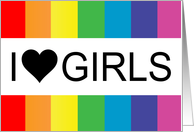i heart girls card