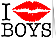 i kiss boys card