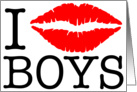 i kiss boys card