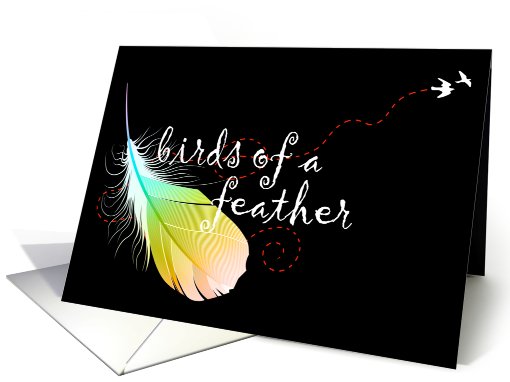 birds of a feather... card (692091)