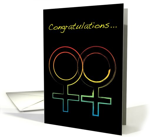 congratulations on your commitment ceremony card (766517)