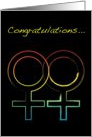 congratulations on your commitment ceremony card
