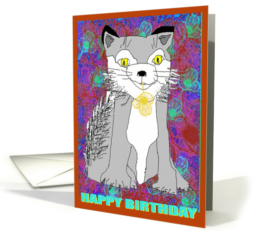 Little Wolf Birthday card (301346)