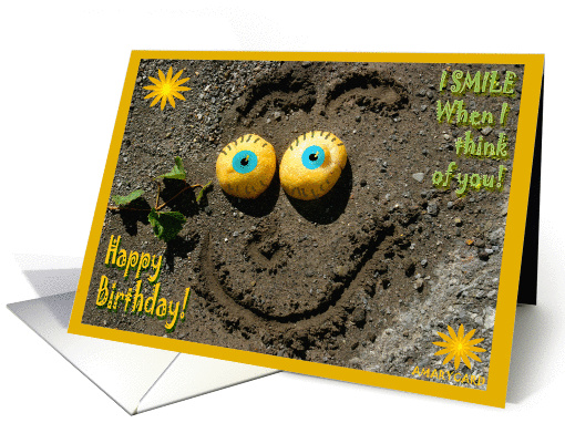 Lemon Smile Birthday card (303038)