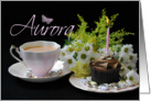 Aurora Personal Birthday Card