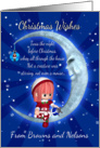 Custom Request The Night Before Christmas Card