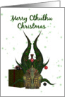 Cthulhu Christmas Card - Cthulhu card