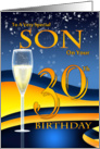 Son 30th Birthday Greeting Card - Special Son card