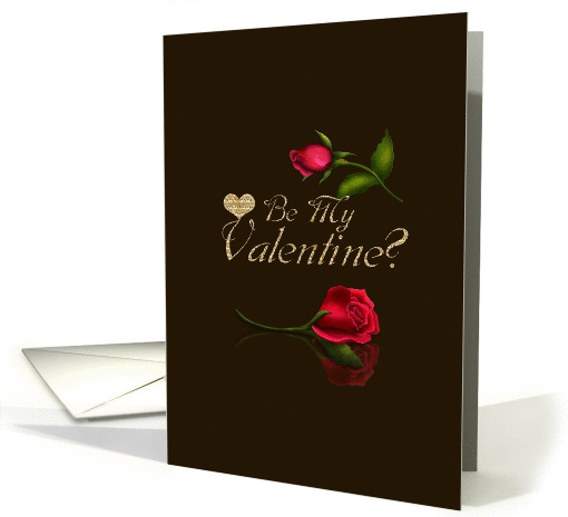 Chic and simple Valentine's card (1022817)