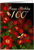 100th Birthday Card...