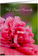 Sympathy Card With...