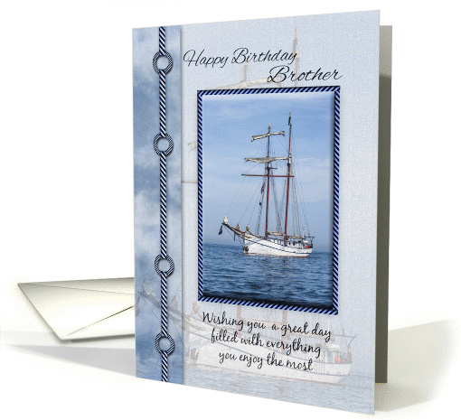 Brother Yacht Birthday Greeting card (1153020)