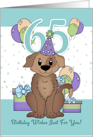 65th Birthday Dog In...