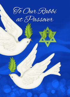 Rabbi at Passover...