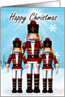 Gothic Holidays Christmas Nutcracker card