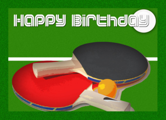 Birthday sport Ping...
