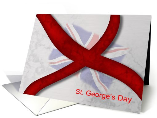 St. George's Day Celebration Cross Of St. George card (556954)