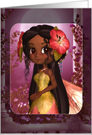 Any Occasion Card - African American Fairy card