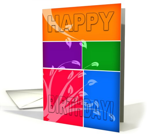 Birthday Card - Business Birthday card (617730)