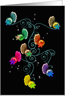 Any Occasion Card With Butterflies And Pearls card