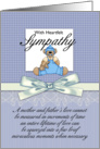Sympathy Loss Of Premature Baby Boy / Loss Of Infant card