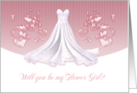 Flower Girl - Will You Be My Flower Girl card