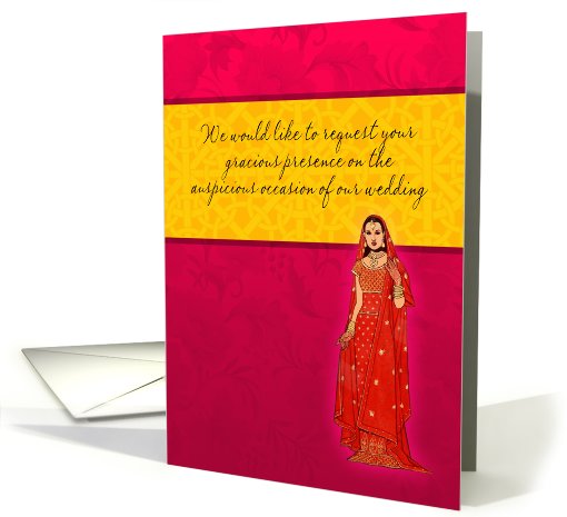 Indian Wedding Invitation card (689601)