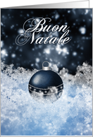 Italian Christmas Card - Buon Natale e Felice Anno Nuovo! card