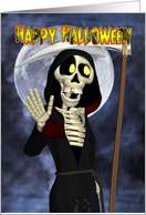 Halloween Card With...