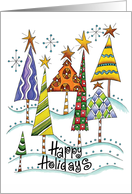 Holiday Tree - Christmas Trees Card