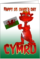 St. David's Day Card...