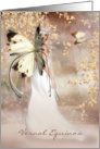 Vernal Equinox Fantasy Fairy Art Card - The Spirit Of Dawn card